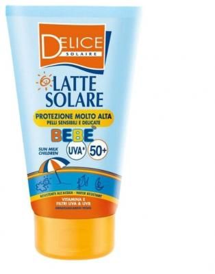 Delice Solaire Bebe солнцезащитное молочко для детей SPF 50 100 мл