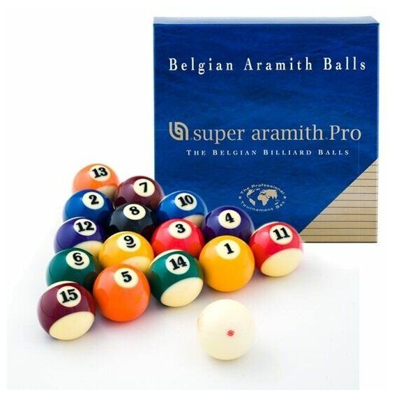 Шары Super Aramith Pro Pool ø57,2мм