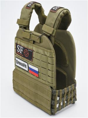 Жилет утяжелитель Steel Force (22кг) Olive Green