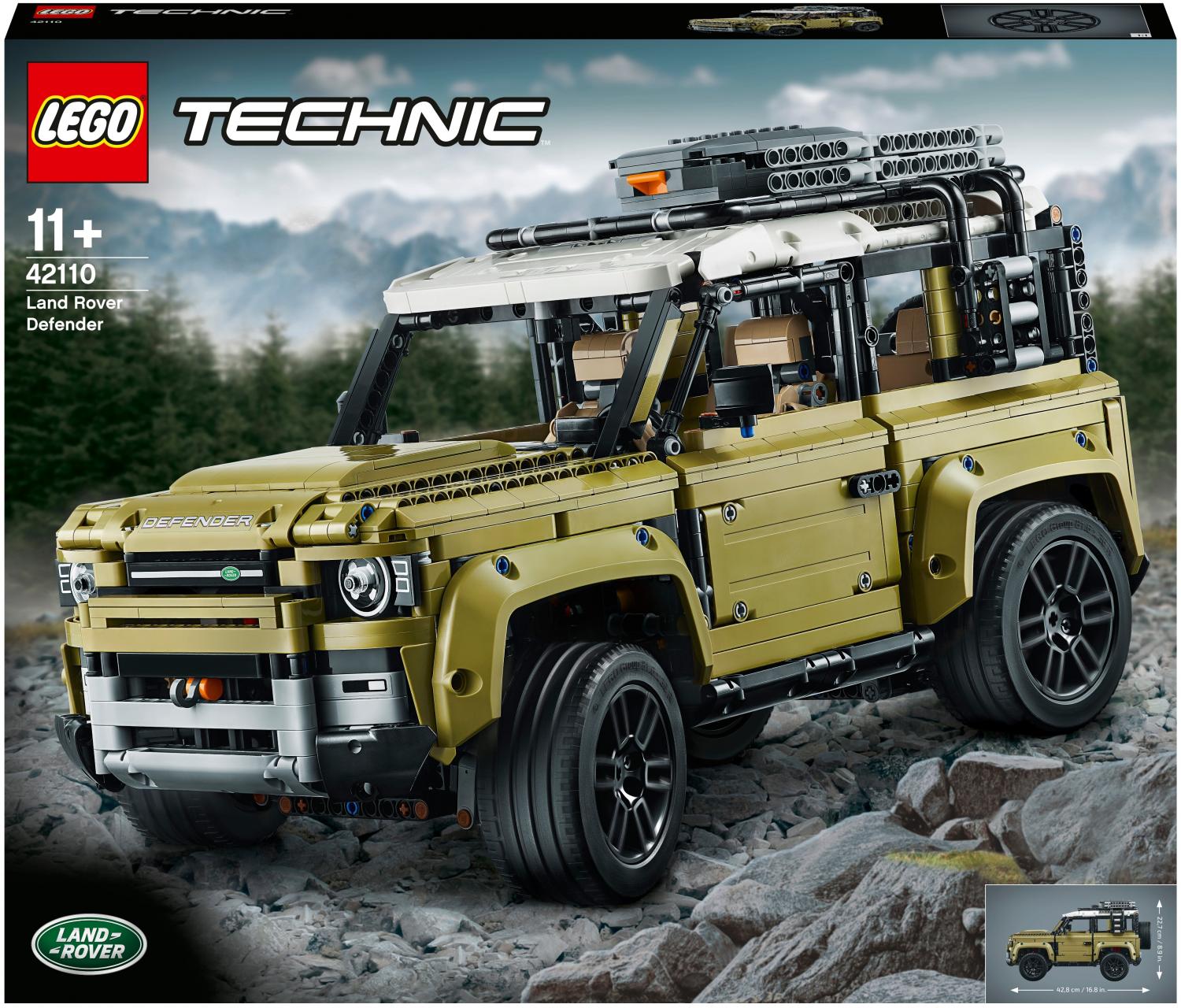 Конструктор LEGO Technic 42110 Land Rover Defender купить в Москве, СПб,  Новосибирске по низкой цене