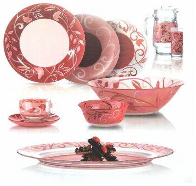 Столовый сервиз AMB PLENITUDE RED 46 пр. 6 перс. ОАЭ 85578