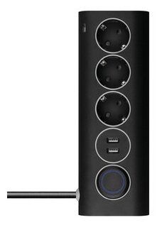 Сетевой фильтр Rombica NEO WC3U Black