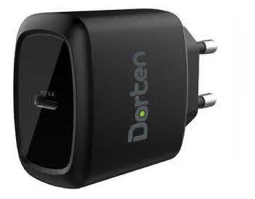 Сетевая зарядка Dorten USB-C PD 3.0 Quick Charger black