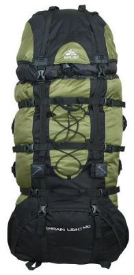 Экспедиционный рюкзак Сплав Terrain light 120, черный, зеленый
