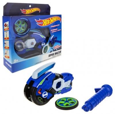 Колесо-гироскоп Hot Wheels Spin Racer. Синяя Молния