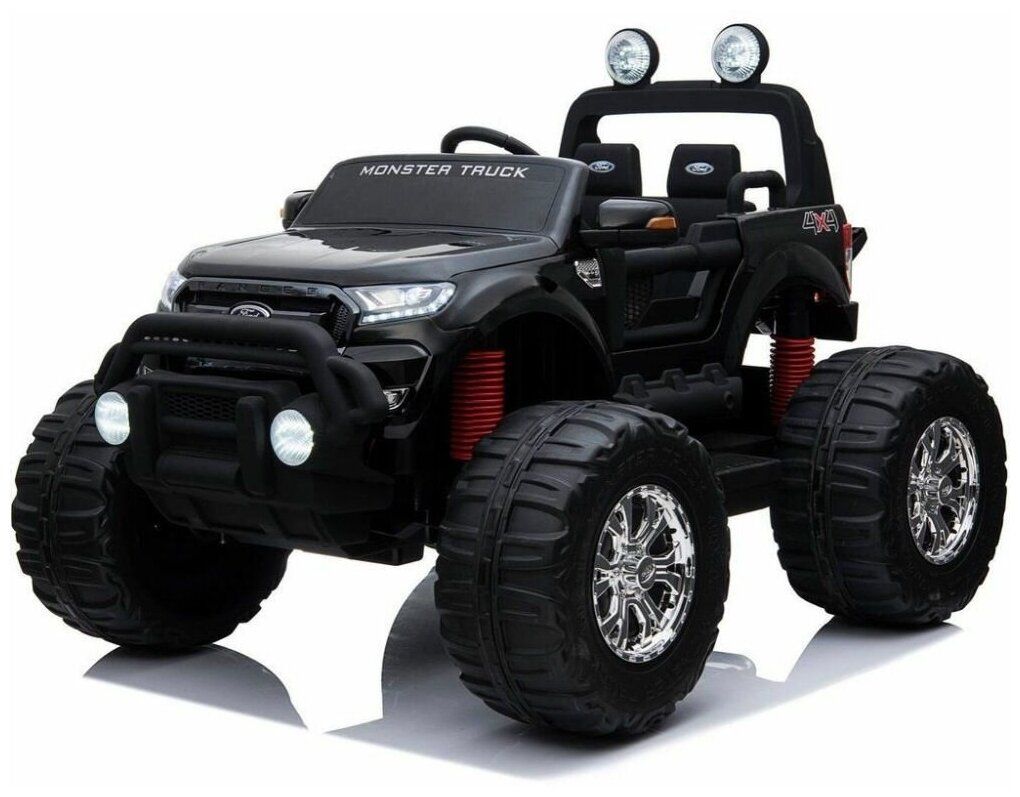 RiverToys Автомобиль Ford Ranger Monster Truck 4WD, черный купить в Москве,  СПб, Новосибирске по низкой цене