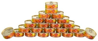 Влажный корм для котят Родные корма Мясное угощение, с говядиной 24 шт. х 100 г (паштет)