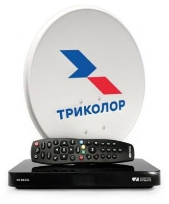 Комплект спутникового ТВ Триколор Триколор ТВ Ultra HD с ресивером GS B622L Комплект спутникового ТВ Триколор Триколор ТВ Ultra HD с ресивером GS B622L