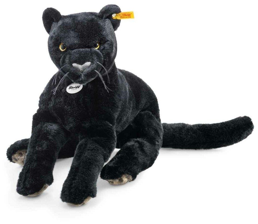 Мягкая игрушка Steiff Nero Dangling Panther (Штайф Пантера Неро 40 см)  купить в Москве, СПб, Новосибирске по низкой цене