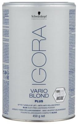 IGORA Vario Blond Plus Голубой порошок для обесцвечивания волос, 450 г