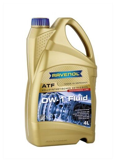 Трансмиссионное масло Ravenol ATF DW-1 Fluid 4 л