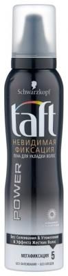 Taft Power пена Невидимая фиксация 150 мл