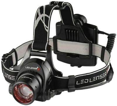 Налобный фонарь LED LENSER H14R.2 черный
