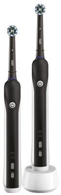 Набор электрических зубных щеток Oral-B Pro 790 Duo черный