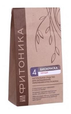 Хна Фитоника биокраска №4 Черный, 30 г