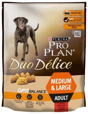 Сухой корм для собак Purina Pro Plan Duo Delice говядина 700г