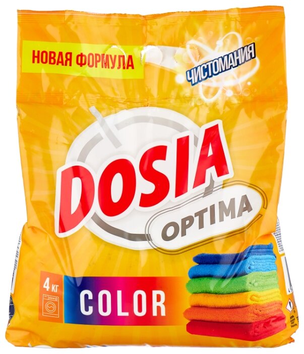 Стиральный порошок Dosia Optima Color 4 кг пластиковый пакет Стиральный порошок Dosia Optima Color 4 кг пластиковый пакет в Москве, СПб, Новосибирске