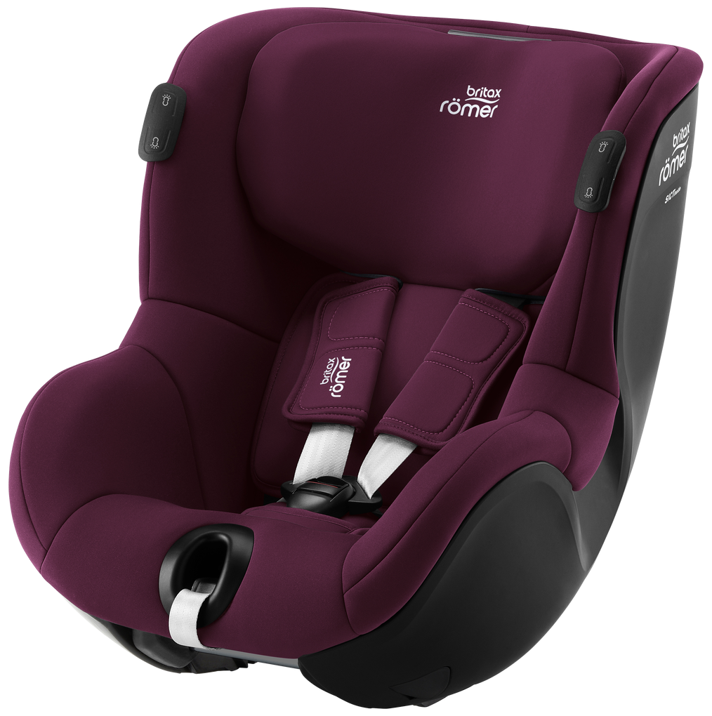 0 1 18 BRITAX ROMER Dualfix iSense burgundy red