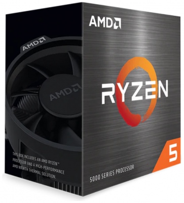 Процессор AMD Ryzen 5 5600G, 3.9ГГц, (Turbo 4.4ГГц), 6-ядерный, L3 16МБ, Сокет AM4, BOX