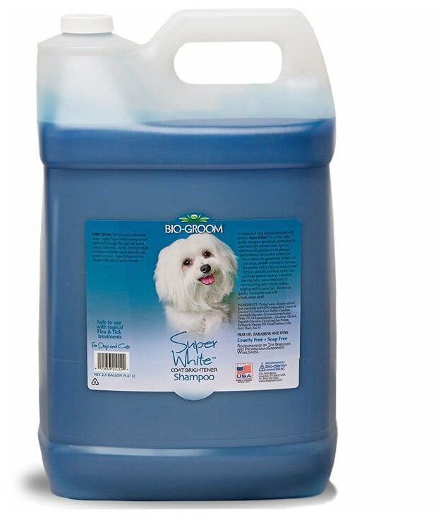 Bio-Groom Шампунь для светлой шерсти (концентрат 1:4) Bio-Groom Super White, 9.5мл Bio-Groom Шампунь для светлой шерсти (концентрат 1:4) Bio-Groom Super White, 9.5мл