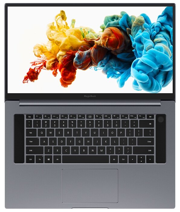 Ноутбук HONOR MagicBook Pro (AMD Ryzen 5 3550H 3700MHz/16.1"/1920x1080/8GB/512GB SSD/DVD нет/AMD Radeon Vega 8/Wi-Fi/Bluetooth/Windows 10 Home) 53010TSA космический серый