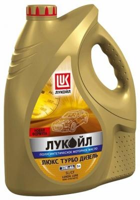 Моторное масло ЛУКОЙЛ Люкс турбо дизель CF 10W-40 5 л