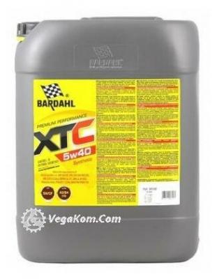 BARDAHL Масло моторное 5w40 xtc sn cf 20l