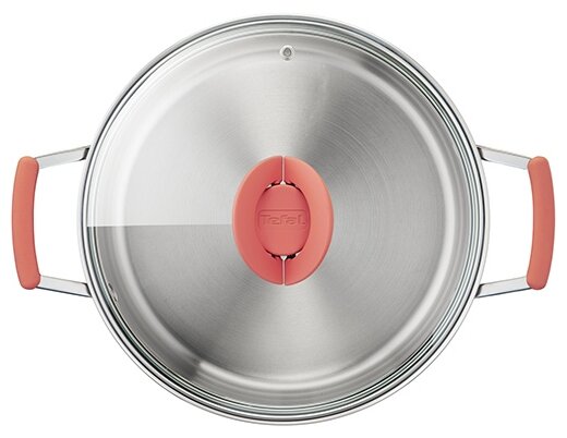 Набор кастрюль Tefal Tefal G720S674 6 пр. серебристый Набор кастрюль Tefal Tefal G720S674 6 пр. серебристый