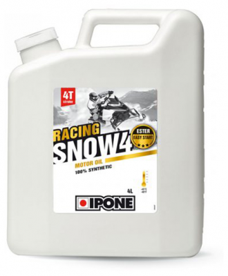 Синтетическое моторное масло IPONE Snow Racing 4T 0W-40 4 л