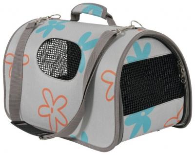 Сумка-переноска для собак ZOLUX Flower Bag L 50х25х33 см серый