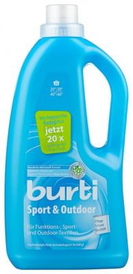 Гель Burti Sport & Outdoor для спортивной одежды, 1.3 л, бутылка
