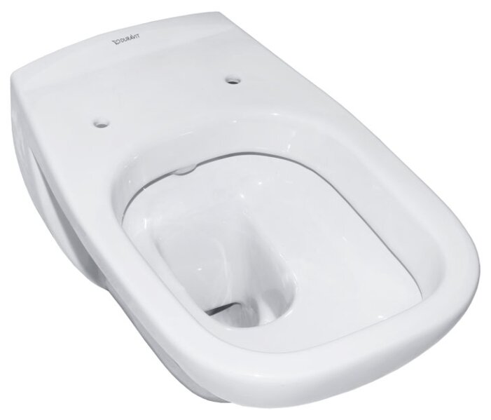 Чаша унитаза подвесная DURAVIT D-Code 253509 с горизонтальным выпуском Чаша унитаза подвесная DURAVIT D-Code 253509 с горизонтальным выпуском