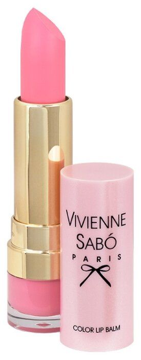Vivienne Sabo помада-бальзам для губ Baume a levres Color lip balm, оттенок 03 розовый Vivienne Sabo помада-бальзам для губ Baume a levres Color lip balm, оттенок 03 розовый
