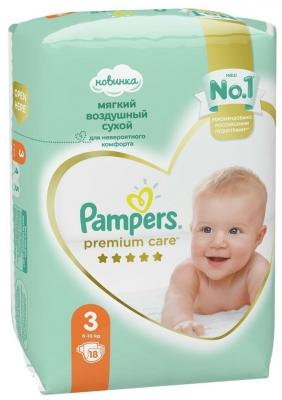 Pampers подгузники Premium Care 3 (6-10 кг), 38 шт., 3 уп.