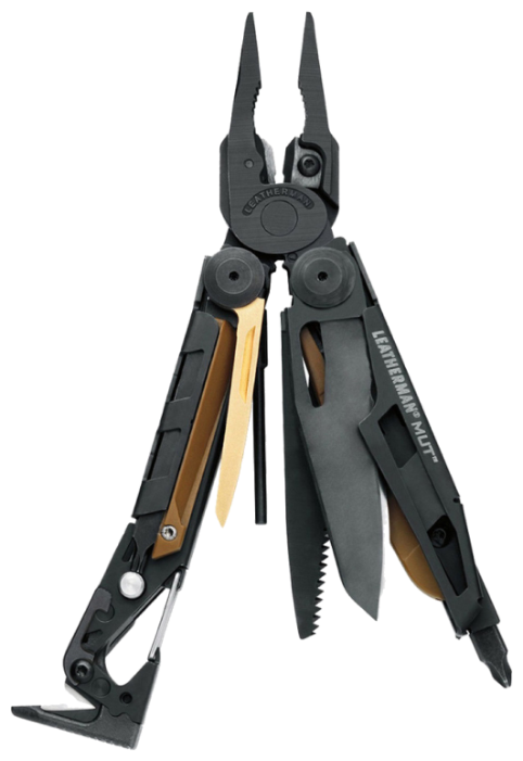 Мультитул LEATHERMAN Mut (850112N/850122N) (16 функций) с чехлом черный