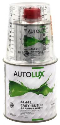 Грунт-наполнитель Autolux Easy-Build 4:1 + AL514, 2 шт. белый