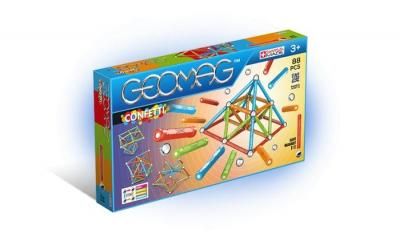 Конструктор Geomag магнитный Confetti (88 деталей)