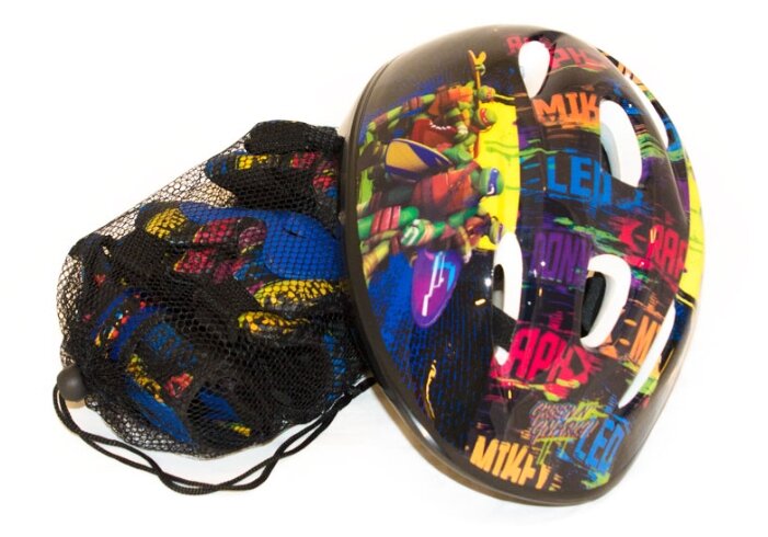 Раздвижные роликовые коньки Gulliver Sport Черепашки-ниндзя + защита TMNT р. 30 – 33 Раздвижные роликовые коньки Gulliver Sport Черепашки-ниндзя + защита TMNT р. 30 – 33