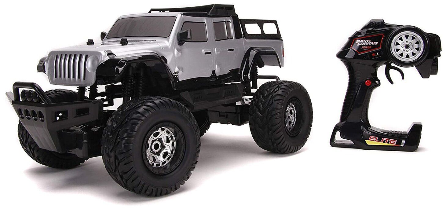 Отзывы о товаре Jada Toys Радиоуправляемая машина Модель Машинки Fast &  Furious 1:12 R/C Jeep Gladiator (4x4) 31760 - Интернет-магазин WADOO.RU