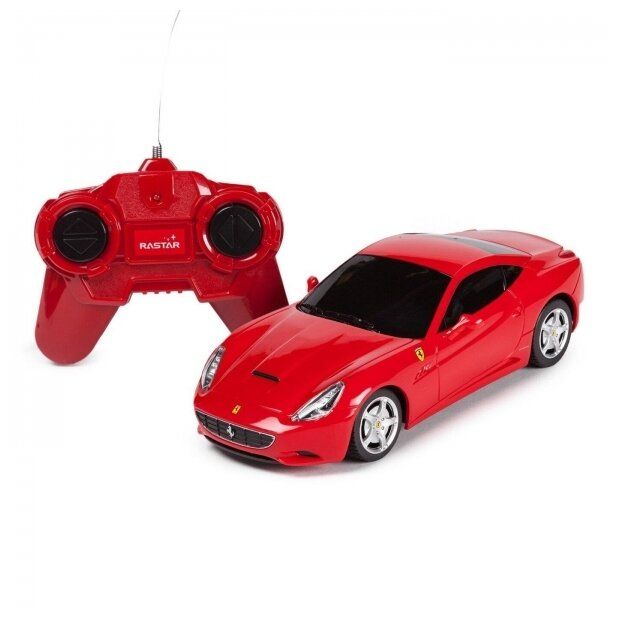 Легковой автомобиль Rastar Ferrari California (47200R) 1:12 40 см красный Легковой автомобиль Rastar Ferrari California (47200R) 1:12 40 см красный