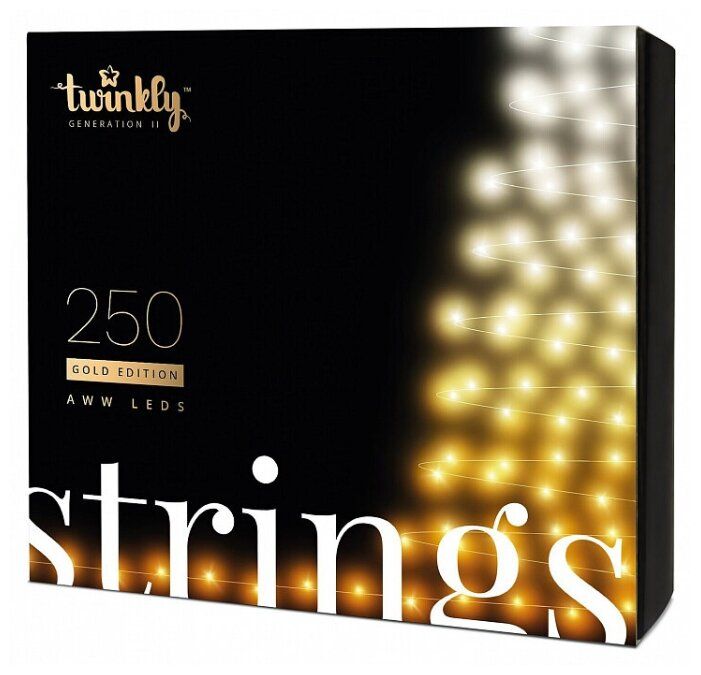 Smart-гирлянда Twinkly Strings AWW 250 (TWS250GOP-BEU) Smart-гирлянда Twinkly Strings AWW 250 (TWS250GOP-BEU)