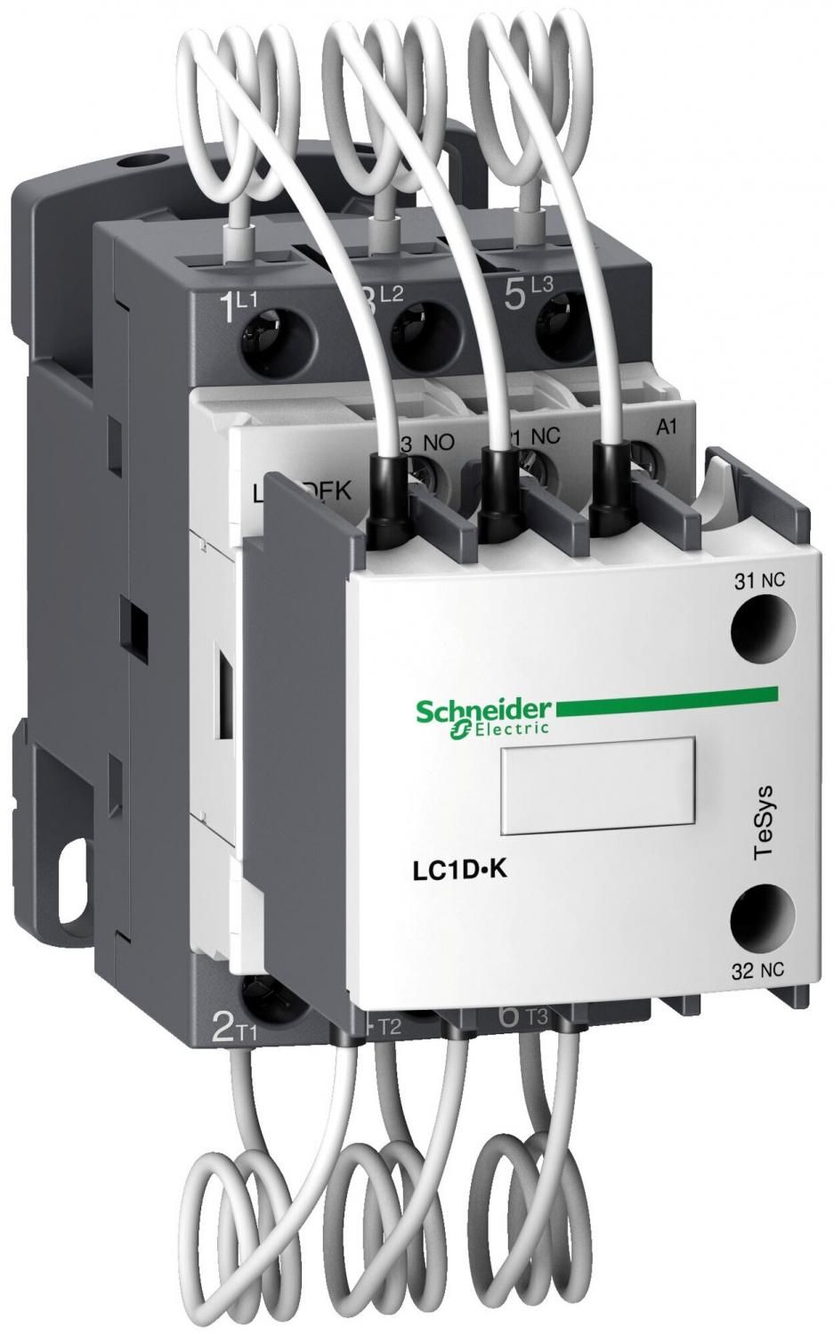 Магнитный пускатель (контактор) для емкостной нагрузки Schneider Electric  LC1DFKM7 купить в Москве, СПб, Новосибирске по низкой цене