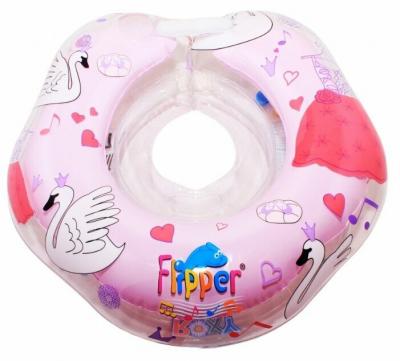 Круг на шею Flipper Лебединое озеро FL004/FL005 розовый