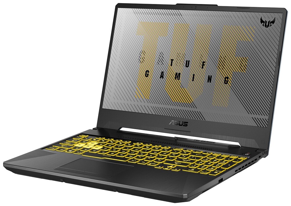 Ноутбук ASUS TUF Gaming A15 FX506LH-HN111 (Intel Core i5 10300H/15.6"/1920x1080/16GB/512 GB SSD/NVIDIA GeForce GTX 1650 4GB/Без ОС) 90NR03U1-M05450, серый
