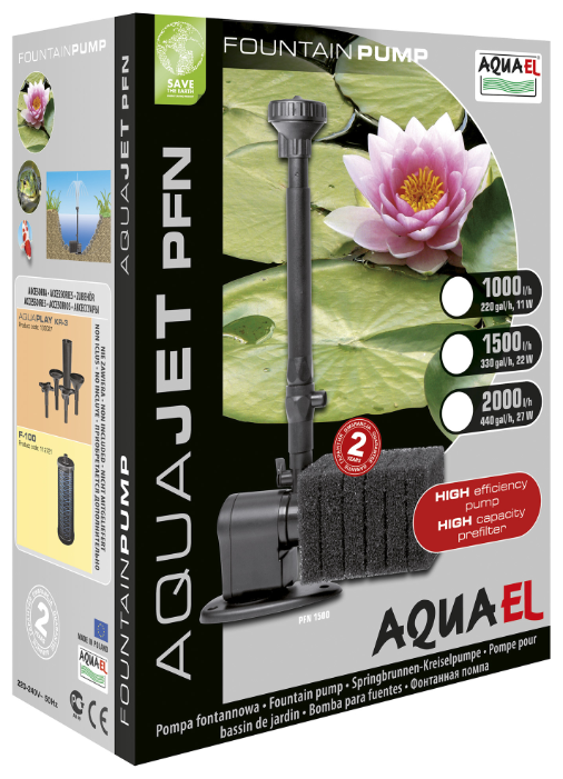 Насос погружной AQUAEL AQUA JET PFN-1000 11Вт Насос погружной AQUAEL AQUA JET PFN-1000 11Вт