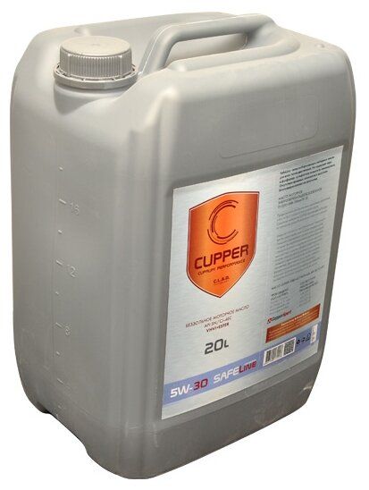 Синтетическое моторное масло CUPPER SAFE Line 5W-30, 20 л