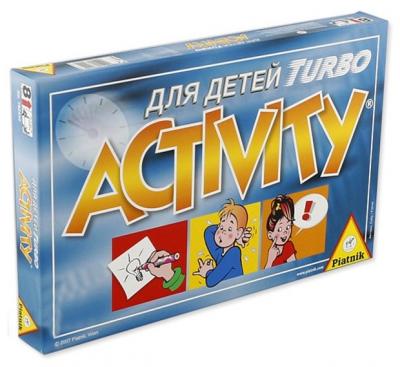 Настольная игра Piatnik Активити. Турбо для детей