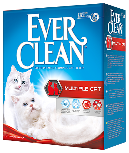 Комкующийся наполнитель Ever Clean Multiple Cat 6 + 6 л Комкующийся наполнитель Ever Clean Multiple Cat 6 + 6 л