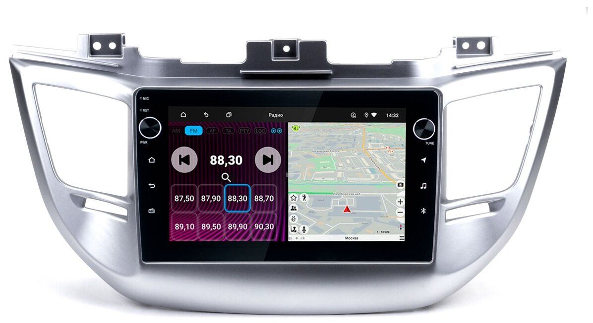 Автомагнитола Hyundai Tucson 16-18 (Android 10) DSP 8" (Incar TSA-2404r)