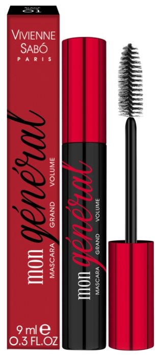 Vivienne Sabo Тушь для ресниц Mon General, black noir Vivienne Sabo Тушь для ресниц Mon General, black noir